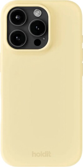 Holdit Silicone Case iPhone 16 Pro Max BUTTER YELLOW