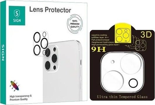 SiGN Ultra Thin Lens Protector Tempered Glass for