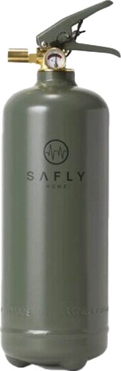 Safly Brannslukningsapparat 2 kg grønn