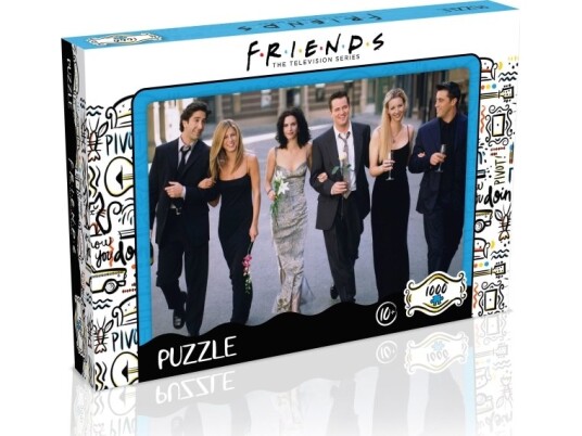 Winning Moves Puzzle 1000 Stk. Venner Bankett Winning Moves Puzzle 1000 Stk. Venner Bankett
