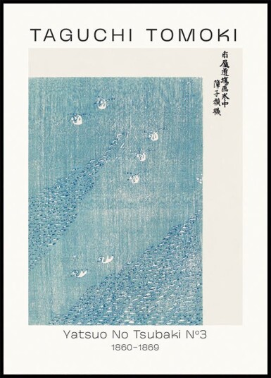 Yatsuo No Tsubaki No 3 Taguchi Tomoki 1860–1869 Plakat Plakat / 30x40cm
