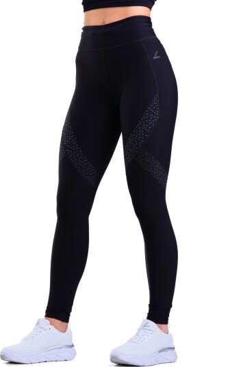 LEVITY Conquer Winter Pocket Tights Black Reflective XS