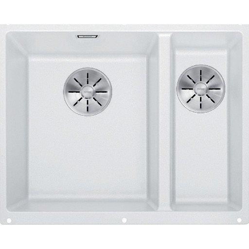 Blanco Subline 340/160-U kjøkkenvask 55,5x46 cm hvit Blanco Subline 340/160-U kjøkkenvask 55,5x46 cm hvit