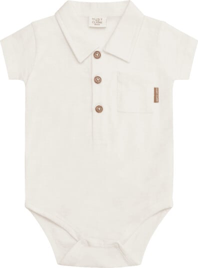 Hust&Claire Hust and Claire Hcboye kortermet body Ivory (74) 74
