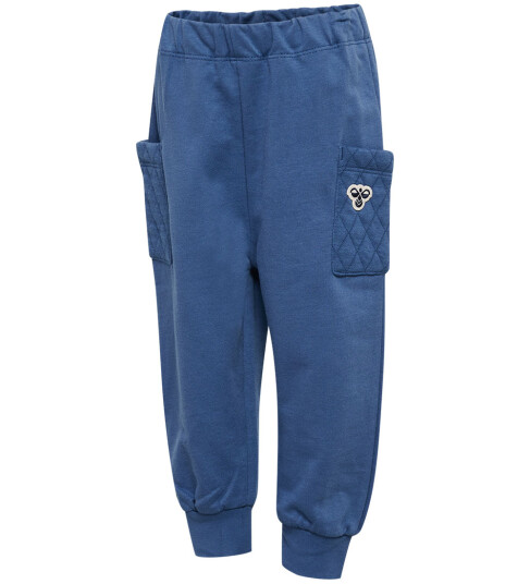 Hummel Dutch Blue Mini Loose Quilt Pocket Bukser 98 Hummel Dutch Blue Mini Loose Quilt Pocket Bukser 98