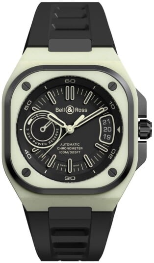 Bell & Ross Herreklokke BRX5R LUM TC/SRB BR X5 Green Lum Bell & Ross Herreklokke BRX5R LUM TC/SRB BR X5 Green Lum