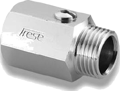 Securex 10-2240 DN20 nippel/muffe forkrommet uten håndtak