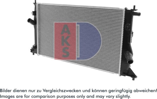 AKS DASIS 110056N Radiator motorkjøling