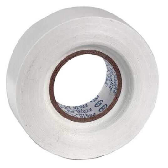 Gelia Eltape Hvit 19 mm 20 m