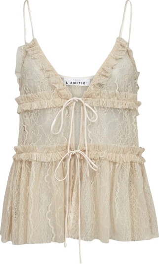 Haute L'Amitié Dame Bluser & Skjorter Beige S, Haute L'Amitié Dame Bluser & Skjorter Beige S,