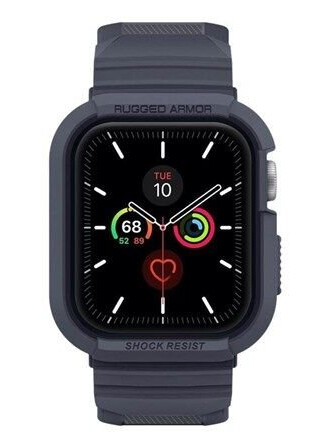 Spigen Rugged Armor Pro Klokkereim for Apple Watch 44mm/45mm Grå Spigen Rugged Armor Pro Klokkereim for Apple Watch 44mm/45mm Grå