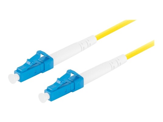 Lanberg - Koblingskabel - Lc/Upc-Enkeltmodus (Hann) Til Lc/Upc-Enkeltmodus (Hann) - 2 M - 3 Mm - Fiberoptisk - Simpleks - 9 / 125 Micron - G.657.A1 - Halogenfri - Gul - (Antall Per Pakke: 150) - For P/N: Fp-Lcup-Se11-0020-Ye