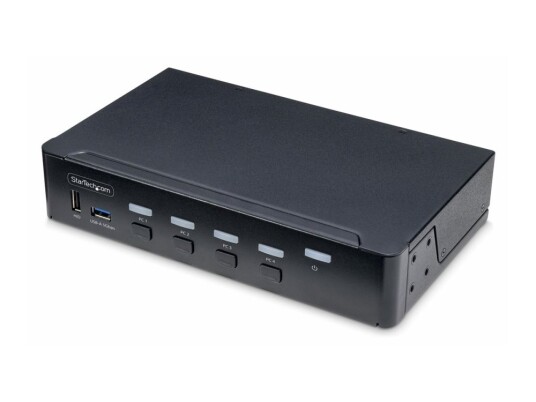 Startech.Com 4-Port Displayport Kvm Switch, 4K 60Hz, Taa Compliant - Kvm / Lyd / Usb-Svitsj - 4 X Kvm/Lyd/Usb - 1 Lokalbruker - Stasjonær - Taa-Samsvar Startech.Com 4-Port Displayport Kvm Switch, 4K 60Hz, Taa Compliant - Kvm / Lyd / Usb-Svitsj - 4 X Kvm/Lyd/Usb - 1 Lokalbruker - Stasjonær - Taa-Samsvar
