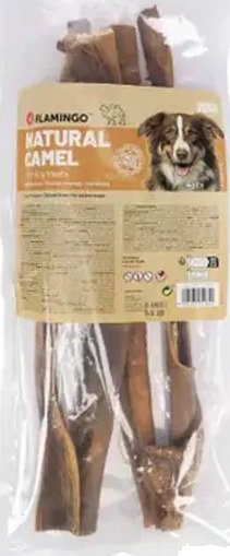 Flamingo Kamelskinn Nature Snack 200 g til Hund Flamingo Kamelskinn Nature Snack 200 g til Hund