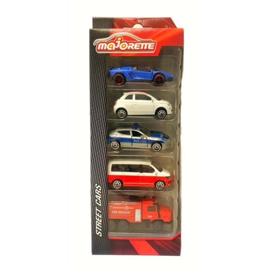Majorette Street Cars 5pcs.