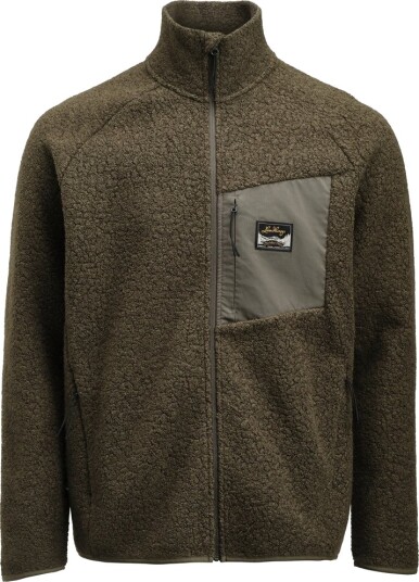 Lundhags Flok Wool Pile Ullfleecegenser Herre Grønn L Lundhags Flok Wool Pile Ullfleecegenser Herre Grønn L