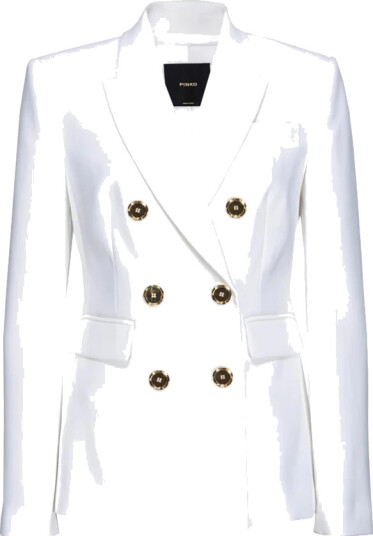 Pinko Dame Jakker Hvit L,