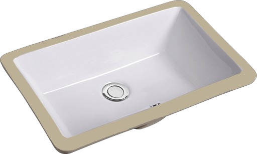 Lavabo Gino Underlimt Servant 525x345x185 mm, Hvit Lavabo Gino Underlimt Servant 525x345x185 mm, Hvit
