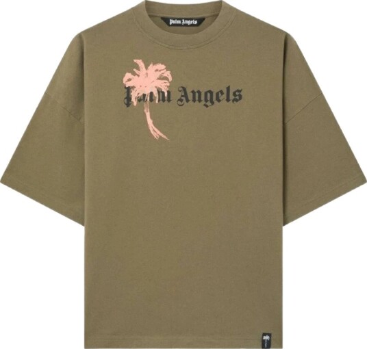 Palm Angels, Herre, Topper, Grønn, XL,