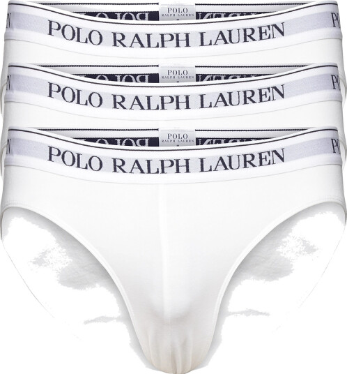 Polo Ralph Lauren Low-Rise-Brief 3-Pack - White - XL