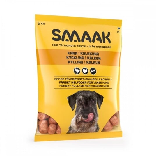Smaak Raw Complete Kylling & Kalkun (3 kg)