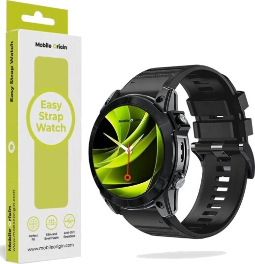 Garmin Mobile Origin Silikonrem 20mm Sort