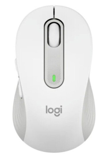 Logitech Signature M650 Wireless Mouse (hvit)