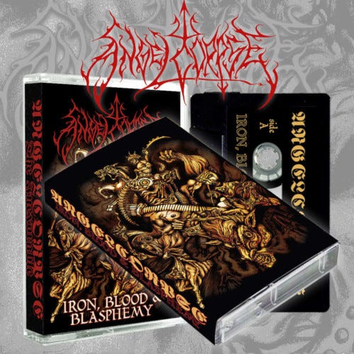 Angelcorpse  Iron, Blood & Blasphemy  Kassett