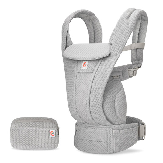 Ergobaby Omni Deluxe Bæresele Pearl Grey Mesh Ergobaby Omni Deluxe Bæresele Pearl Grey Mesh