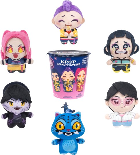 K-Pop Demon Hunters Mini Ramyeon Cup Blandet K-Pop Demon Hunters Mini Ramyeon Cup Blandet