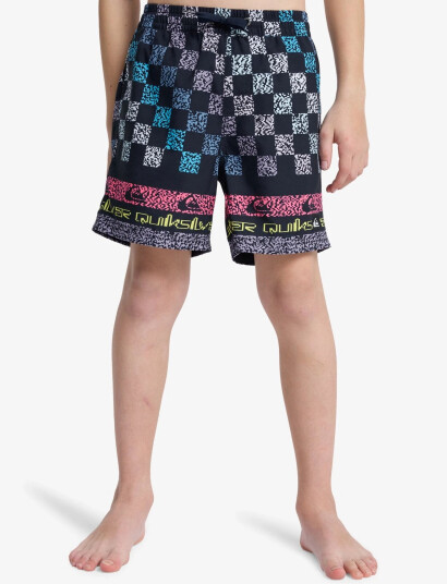 Quiksilver Everyday Printed Volley Yth 14 Navy 164