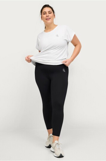 Zizzi Treningstights aCore S. Tension Tights 3/4 Svart