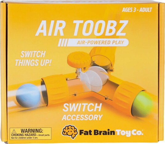 Fat Brain Toys Fat Brain Air Toobz Switch Accessory - Multi/patterned - ONE SIZE