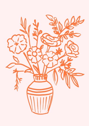 Plakat Blomster Vase Kunst Plakat Blomster Vase Kunst