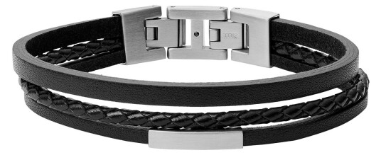 Fossil Lær Armbånd JF03322040