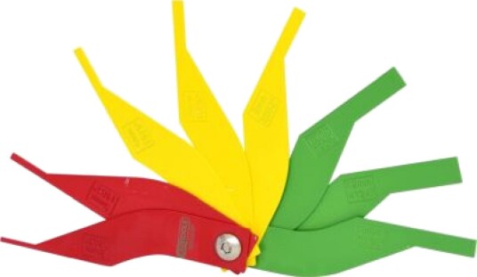 KS TOOLS 300.0570 Målelære, skivebremsebelegg KS TOOLS 300.0570 Målelære, skivebremsebelegg