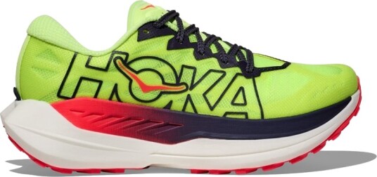 Hoka W Rocket X Trail Neon Yuzu/Neon Flame