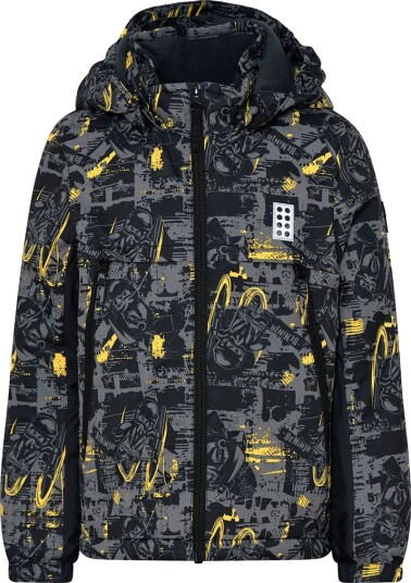 LEGO® Ninjago Vinterjakke LWJesse 603 Dark Grey LEGO® Wear 4 år (104) Vinterjakke Grå