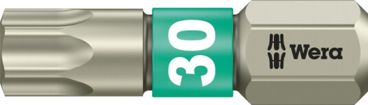 Wera Bits 1/4 Torsion Torx T30x25mm, Rostfri