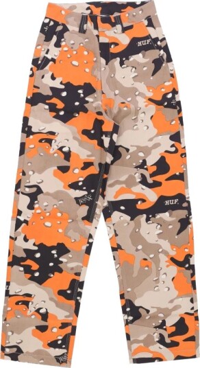 HUF Dame Bukser Flerfarget W32,