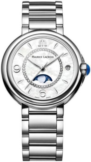 Maurice Lacroix Dameklokke FA1084 SS002 170 1 Fiaba Hvit/Stål Ø32 mm