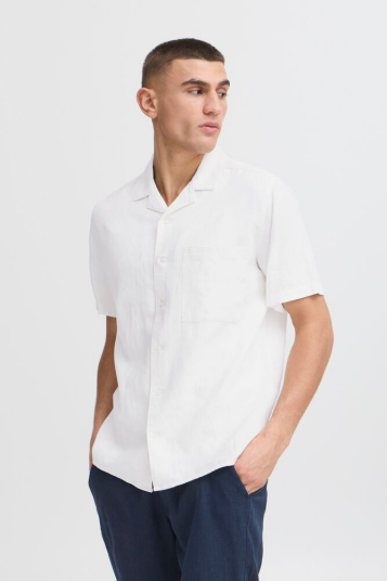 Sdallan Cuba Off White L  Kortarmede Skjorter