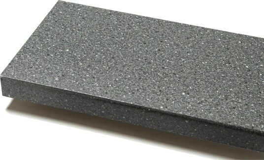 Benkeplate Fibo Laminat 125 Granite Black