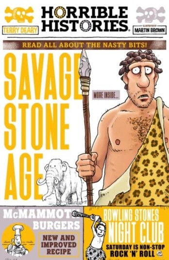 Savage Stone Age (Newspaper Edition) Av Terry Deary