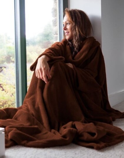 Gifts Tomorrow Snug Rug Deluxe - Brun