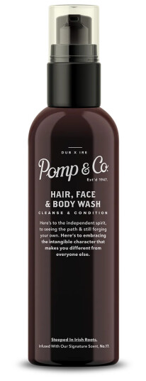 Pomp & Co. The Wash sjampo og kroppsvask 200ml