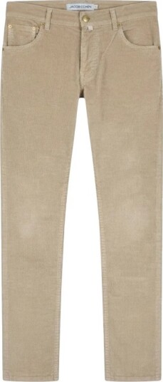 Jacob Cohën Herre Bukser Beige W36,