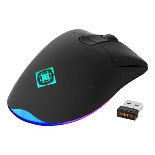 Deltaco GAMING DM430 Optisk Gamingmus 5000 DPI, Svart