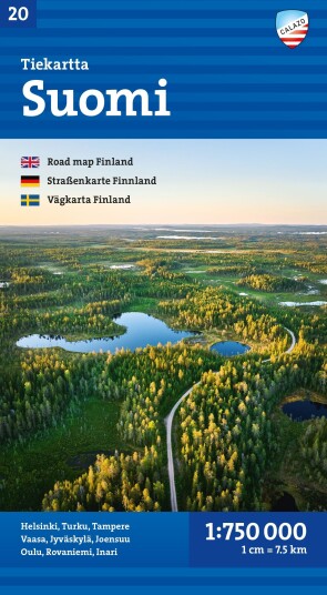 Kart Tiekartta Suomi = Veikart Finland = Straßenkarte Finnland = Vägkarta Finland Kart Tiekartta Suomi = Veikart Finland = Straßenkarte Finnland = Vägkarta Finland