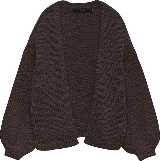 Vero Moda Kardigan vmMaybe LS Open Brun